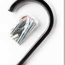 Floating House Numbers - 5 Inch Modern Address House Numbers With Nail Kit And Instructions Easy To Install High Gloss Black Number 2