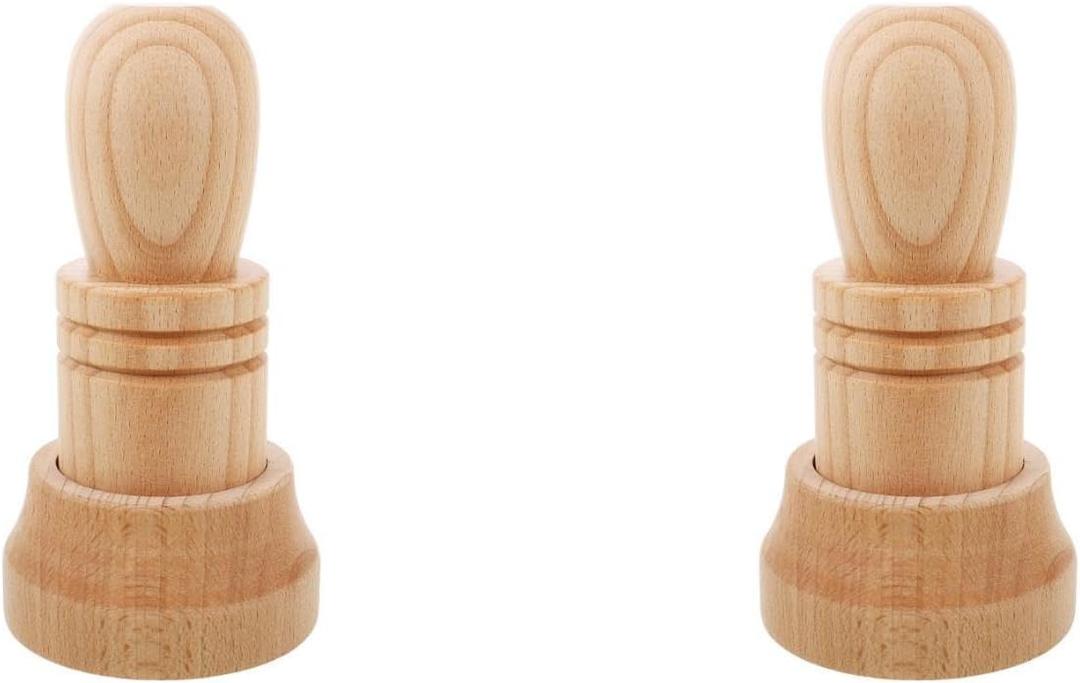 IMIKEYA Wooden Paper Pot Maker, 2 Set, Biodegradable, Eco-Friendly, Indoor/Outdoor, Easy to Use, Durable, Satisfied