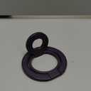 AILKIN Magnetic Phone Ring Holder Grip, Foldable MagSafe Stand for iPhone 17 Pro Max, Samsung, Two-sided Magnetic Phone Kickstand for Desk Stand & Car Mount, Compatible with Wireless Charging - Purple