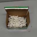 1/4" x 3" (D x L) Mushroom Nail Drive Anchors - Count of 100- Good for Furniture Installation - Steel Zinc Nail Nylon Drywall Rivets - White
