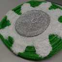 BRIGHTDECK Outdoor Christmas Ornaments, Lighted Pop-Up Outdoor Holiday Ball Decoration with 80 LED Lights, 8 Light Modes, Lighted Collapsible Holiday Decorations for Yard, Home (Green)