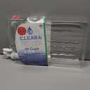 Refrigerator Water Dispensers 1.1 Gallon Slim Bottle with Spigot - BPA Free Plastic Leak-Proof Rectangle Water Jug with Spout | Refillable Fridge Water Container, Convenient Handles (Clear)