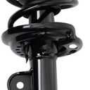 TRQ Front Right Complete Strut & Coil Spring Assembly Passenger Side Compatible with 2015-2021 Jeep Renegade