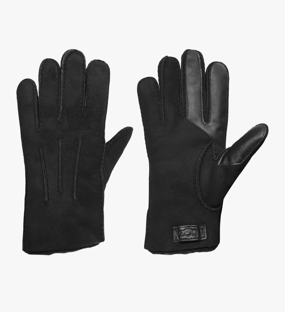 UGG Men M Contrast Sheepskin Glove, XL