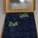 Ling's Moment Navy Blue Dahlia Foam Artificial Flowers Real Touch Faux Fake Flower For Home Decor Graduation Baby Shower Decorations Outdoors Party Favors Wedding Gifts Centerpieces Arrangements 25pcs