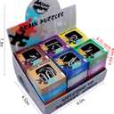 AHYUAN 24 Pack Metal Puzzles Brain Teaser IQ Wire Metal Puzzles for Adults Kids Teenagers Gifts Fidget Toys Educational Puzzle Games Toys Magic Trick Toy Party Favors for Kids Adults Challenge