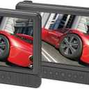 GPX Dual Screen Portable DVD Player Kit, PD10104DG