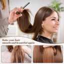 Yaomiao 300 Pcs Rat Tail Comb Bulk Hair Styling Comb Root Teasing Comb Fine Tooth Parting Combs for Braiding Hair Plastic Black Comb for Men and Women Home Salon Barber Shop Supplies