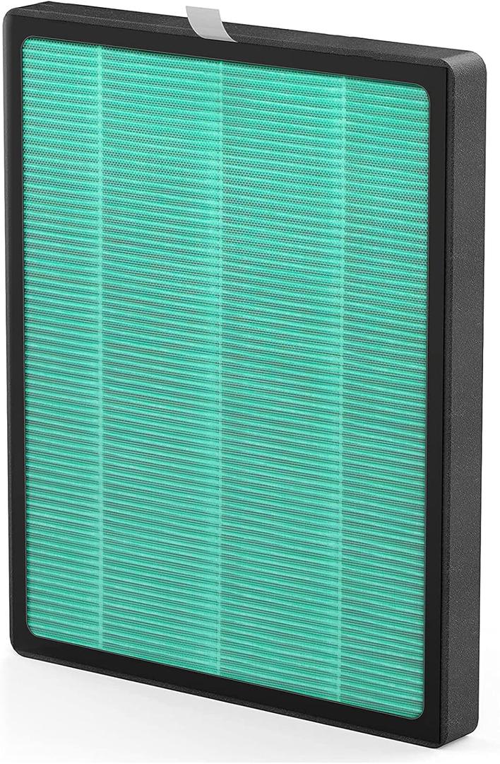 YIOU Air Purifier R1 Replacement Filter, 3-in-1 Pre-Filter, True HEPA Filter, High-Efficient Activated Carbon Filter(Pet Allergy),Deep Green