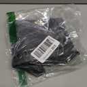 MANGOPOP Women Basic High Waisted Mini Short Pencil Bodycon Faux Leather Skirt (A Black(035))