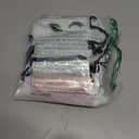 Reginary 60 Pieces Eyelash Cosmetic Bags Mini Small Lash Aftercare Bag Shampoo Bath Bags Plastic Organizer Jewelry Storage Gift Bag Pack for Travel Packaging Small Business, 3 Colors, 4 x 6 Inch