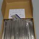 Ravinte 32 Pack 6-1/4 Inch Kitchen Square Cabinet Handles Satin Nickel Pulls Brushed Nickel Kitchen Cabinet Hardware Handles for Cupboard Drawer Pulls