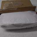 L LOVSOUL Down Alternative Twin Comforter Duvet Insert,All Season Duvet Insert with Corner Tabs,White Comforter Twin 68x90Inches, White 