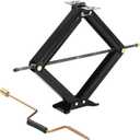 30" RV Scissor Jack Stabilizer 7800lb Heavy Duty 30" RV Trailer Stabilizer Leveling Scissor Jack for RV Camper with Crank Handle - 1Pack