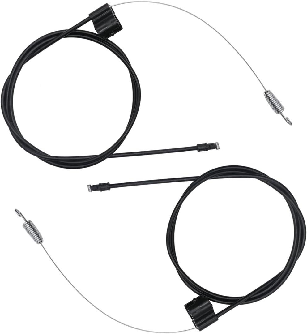 Cylinman 2pcs 946-04728,746-04728 Self Propelled Wheel Drive Cable Fit for Rotary 15102 Fit for MTD Craftsman Huskee Troy Bilt TB200 TB210 TB430 746-04728A,946-04728A