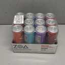 ZOA Zero Sugar Energy Drinks with Electrolytes, Vitamin C, Amino Acids, B-Vitamins, Made with Green Tea Caffeine, Sugar-Free Variety Pack- Four Flavors, 12 Fl Oz Cans (12-Pack) (EXP 08/09/26)