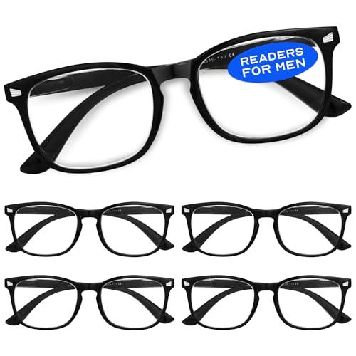 CCVOO Reading Glasses for Women/Men, Eyeglasses, Blue Light Readers for Women/Men, Computer Eye Glasses, Cheaters 3.0
