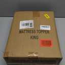 WhatsBedding Memory Foam Mattress Topper, Pressure-Relieving Cooling Mattress Pad with Secure Strap Design for Back Pain, Soft and Supportive Bed Topper