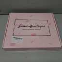 Sunm Boutique Silk Cherry Blossom Branches, Artificial Cherry Blossom Tree Stems Faux Cherry Flowers Vase Arrangements for Wedding Home Decor, Pink Cherry Blossom, Set of 3