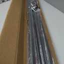 Tension Curtain Rod No Drilling, Extra Long 45-177 Inch, Black