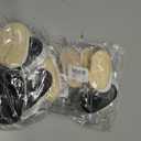 2 x 10 Pairs Heel Pads for Shoes, Soft Elastic Foam Shoe Heel Pad to Prevent Heel Chafing, Heel Grips for Sneakers and Boots Shoes Too Big, Beige and Black