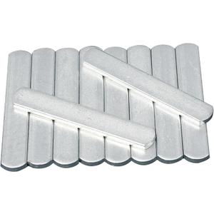 PXRJE Weighted Vest Steel Plates Adjustable Rustproof Strength Training Weight Long Steel Plate w/Round Head for Loading Leg Guards Weighted Vest (8 pcs)