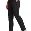   Willit Women's Hiking Pants Quick Dry Cargo Pants Lightweight Water Resistant Travel Golf Pockets, Size Medium, 29"
