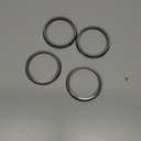 4 Pack Universal Car Hub Centric Ring, 57.1 mm ID to 66.6 mm OD Centerbore, Aluminum Alloy Wheels Center Shaft Shock Absorbing Hubrings, Hub Adapter Rings Compatible with Most Vehicles (Gunmetal Gray)