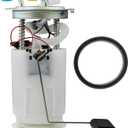 Vurkcy Electric Fuel Pump Module Assembly Compatible with 02-04 Chevy TrailBlazer/GMC Envoy/Oldsmobile Bravada, 03-04 Chevy SSR/Isuzu Ascender, 04 Buick Rainier, 4.2L 5.3L, Replace E3549M, P75053M