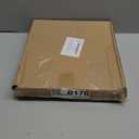 badashun Wicker Hanging Baskets Scalloped Wall Baskets Decor Handmade Woven Hanging Basket Foldable, for Front Door Home Garden Pantry Farmhouse Rustic Decor