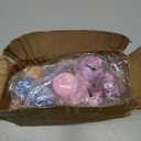 24 Pack Easter Egg Fillers with Relief Stress Balls Squishy Fidget Toys for Kids Teens Boys Girls Toddler Easter Basket Stuffers Hunt Birthday Party Favors Gifts School Classroom Prizes Supplies