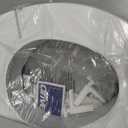 Drive Medical Raised Toilet Seat with Lock, Standard Seat, 4"