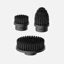 HOTO 3 Pcs Replacement Brush Heads for Cordless Spin Scrubber, Suitable for HOTO Electric Scrubber Only, Power Cleaning Brushes for Bathroom Floor Tile