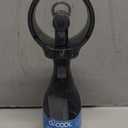 O2COOL Deluxe Handheld Battery Powered Water Misting Fan (Grey) (Single)