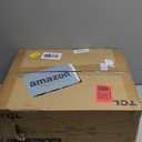 TCL Ceiling Fans with Lights, 52 Inch Low Profile Ceiling Fan with Light and Remote Control, Flush Mount, DC Reversible Motor, Noiseless, 6 Speeds Ceiling Fan for Bedroom (White)