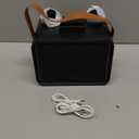 Karaoke Machine,Portable Bluetooth Speaker with 2 Wireless Microphone for Adults & Kids with LED Lights, Karaoke Microphone with PA System Supports USB/TF/AUX,Gift for Party (Black)