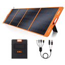 EBL 200W Portable Solar Panel for Power Station, Waterproof IP65 Foldable Solar Panel with MC-4 Anderson Output Connector for RV, Camping, Blackout