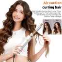 5 in 1 Hair Dryer Brush Set,Professional Negative Ionic Hot Air Styler, Air Curling Wrap Styler,Detachable Blow Dryer Brush With Auto Wrap Curlers,Hair Styling Tools For Straight/Curl/Drying/Smoothing