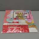 Ctosree 49 Pcs Valentine's Day Wall Stickers 3D Sweetheart Box with Conversation Heart Stickers Valentine's Day Bulletin Board Decoration Love Wall Decals for Classroom Home Wedding Romantic Decor