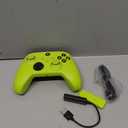 W&O Wireless Controller for With Xbox One, Xbox Series X/S, Xbox One X/S, PC, With RGB LED Light, Mappable Buttons, With 2.4GHZ Wireless Adapter Gamepad (Electric Volt)