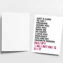 10 x Valentines Day Card for Husband, Valentines Day Cards for Him, Funny Valentines Day Card for Wife & Kids & Boyfriend & Girlfriend, Valentine's Day Decorations, Valentine's Day Gift, Greeting Card=7in x 5in(Folded), Envelope = 7.5in x 5.5in (colorful)