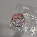 25pcs Waterproof Adhesive Patches for Libre 3 Sensor, Sweatproof CGM Monitor Sticker Covers Breathable Secure Sensor Covers for Libre 3 Accessories (Flower Designs)