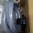 Water Transfer 115V 1/10HP Electric Utility Pump with Inline Hose Kit,330GPH Portable Pool Drain Self Priming Pump for Removing Water from Garden,Hot Tub,Heater,Rain Barrel, Aquariums, etc