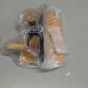 Manual Bread Slicer for Homemade Sourdough Bread, Adjustable Thickness&Evenly Slicing, Hand Crank Bread Slicer with Scale Line and Suction Cup, Serrated Blade Design, Patent:USD105861 (Black)