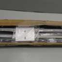 2 Pack 23.6INCH Long Outdoor LED Wall Lights,18W Waterproof IP65 Warm White led Wall Light Rectangular Black Wall Light,led Porch Lights Outdoor Wall Elegant Frosted White Acrylic Anti Rust