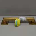 Joyrain ADA Square Grab Bar 16/24/32 Inch - 500lb Capacity Safety Rail for Elderly, Non-Slip Bathroom Handle (Matte Gold, 12 inch)