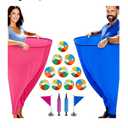 Granny Pants Yard Game for Adults (40 in * 31.5 in),2Pcs Granny Pants Outdoor Games for Family Carnival Party Reunion Gathering(Large)