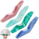 Eaasty 4 Pcs Thumb Book Page Holder for Reading Resin Book Opener Holder Multiple Colors Books Accessories Gifts for Reading Lovers Women Men(Light Colors)