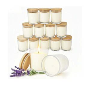 12 PCS 6oz Lavender Scented Candles Set, Pure Soy Wax Aromatherapy Candles | Relaxing Home Fragrance, Bulk Gift Box for Wedding, Party Favors, Spa & Decor.
