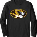 Missouri Tigers Apparel Icon Officially Licensed Long Sleeve T-Shirt, S